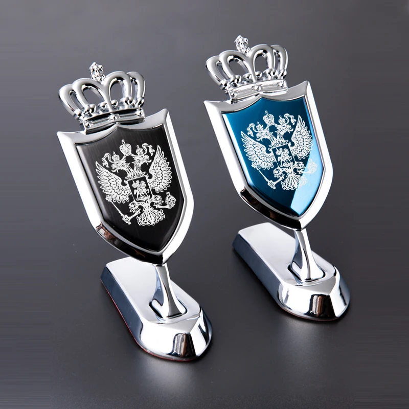 Russian Shield logo car hood logo Russian Federation eagle logo metal car sticker decoration car 3D logo modeling modification
Russian Shield logo car hood logo Russian Federation eagle logo metal car sticker decoration car 3D logo modeling modification