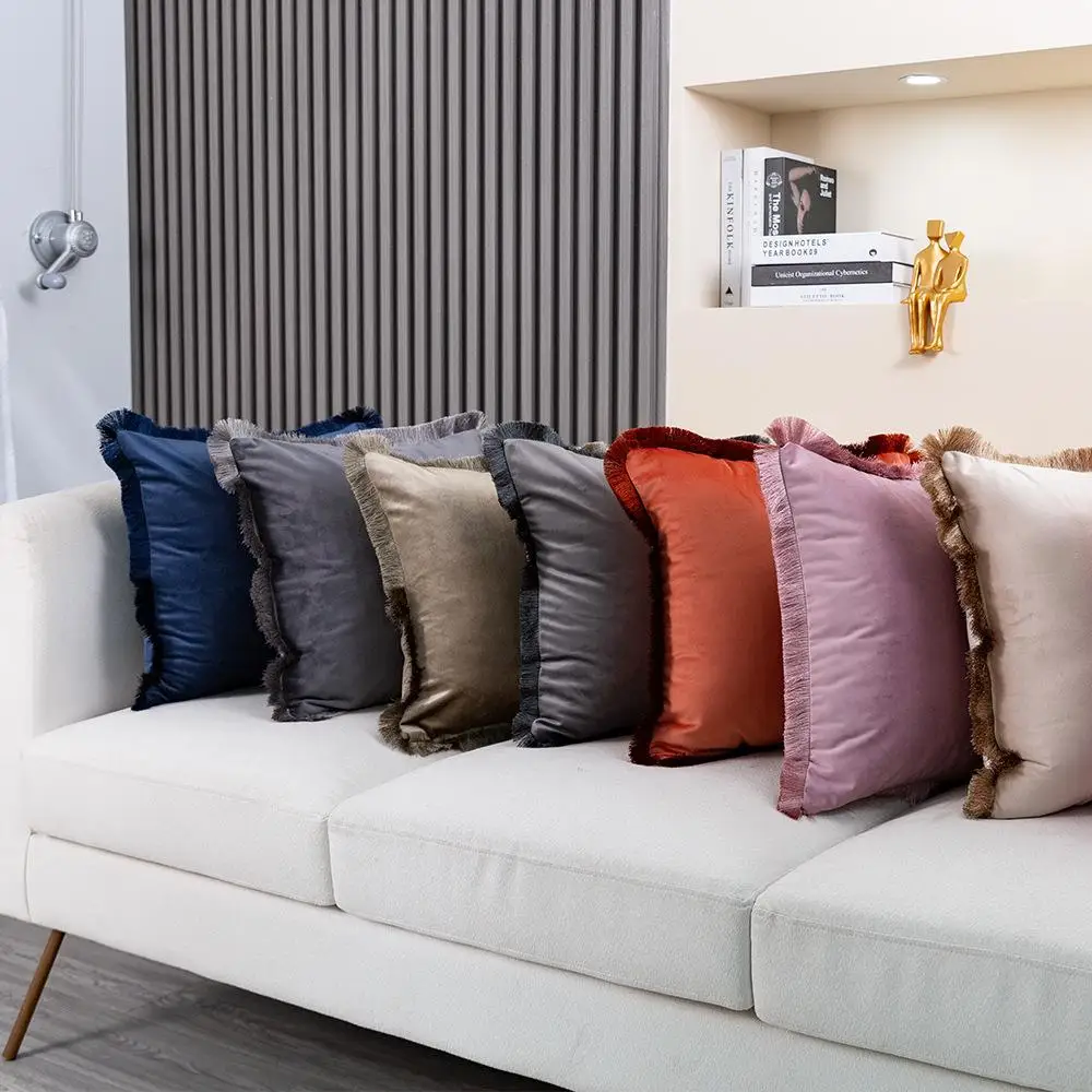 Dutch Velvet Tassel Throw Pillow Case 45*45cm Decorated Pillow Case Cushion Cover For Home Couch Sofa Office car
Dutch Velvet Tassel Throw Pillow Case 45*45cm Decorated Pillow Case Cushion Cover For Home Couch Sofa Office car