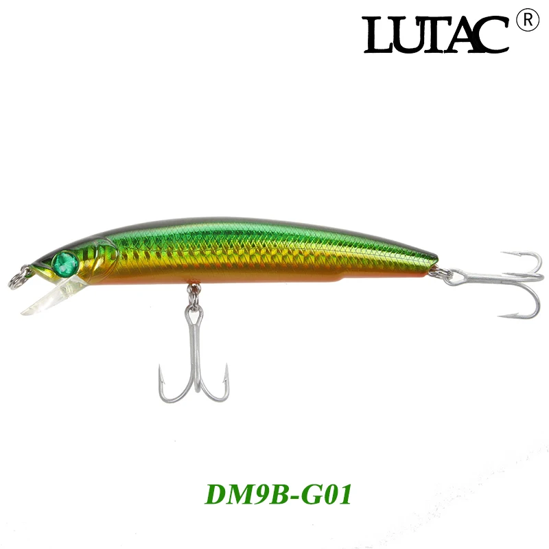LUTAC hotsale Minnow Hard Floating Bait Quality 115mm 19g Pesca Professional depth 1M
LUTAC hotsale Minnow Hard Floating Bait Quality 115mm 19g Pesca Professional depth 1M