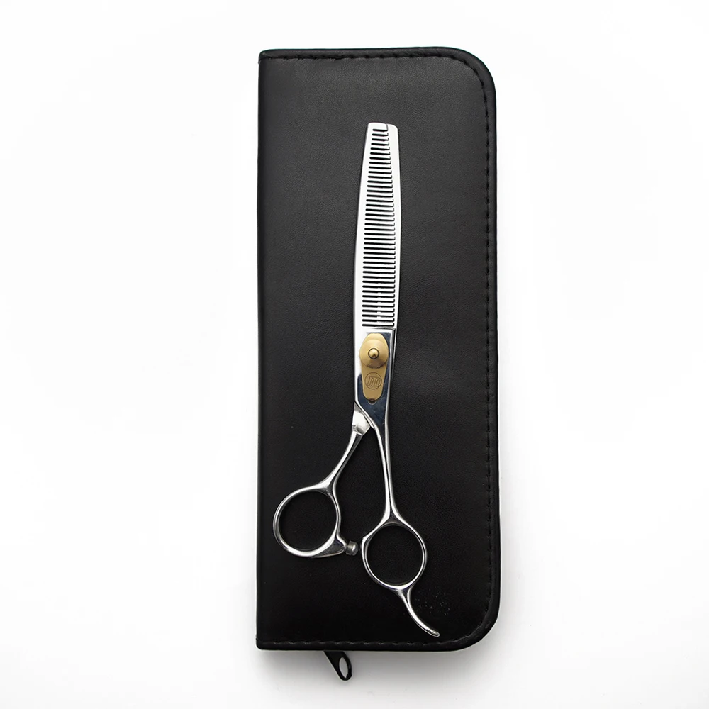 6.5" Professional Dog/Pet Grooming Scissors Thinning Shears Dog Japanese 440C Stainless Steel for Pet Groomer
6.5" Professional Dog/Pet Grooming Scissors Thinning Shears Dog Japanese 440C Stainless Steel for Pet Groomer