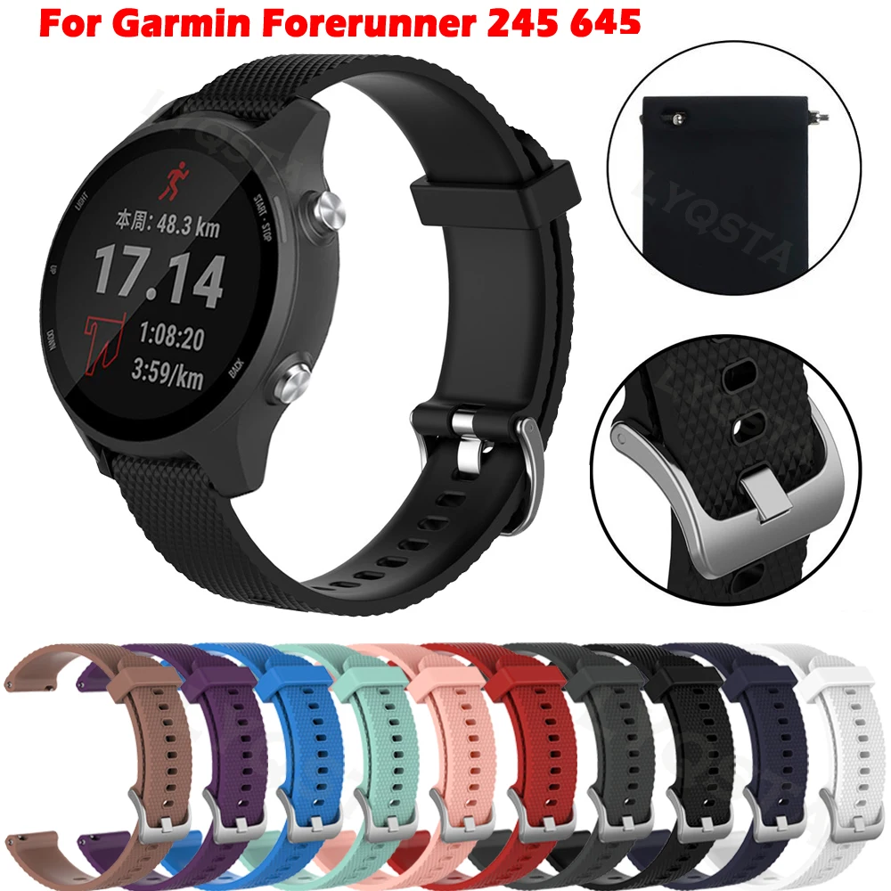 Replacement Straps For Garmin Forerunner 245M Vivoactive 3/Vivomove HR Soft Silicone Bracelet Accessories Watchband Band 20mm
Replacement Straps For Garmin Forerunner 245M Vivoactive 3/Vivomove HR Soft Silicone Bracelet Accessories Watchband Band 20mm