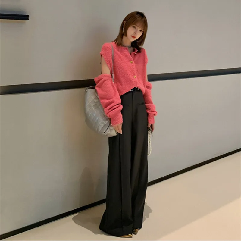 High-waist Straight-leg Casual Pants Women's Early Autumn High-waist Pants Wide-leg Pants Mopping Pants
High-waist Straight-leg Casual Pants Women's Early Autumn High-waist Pants Wide-leg Pants Mopping Pants