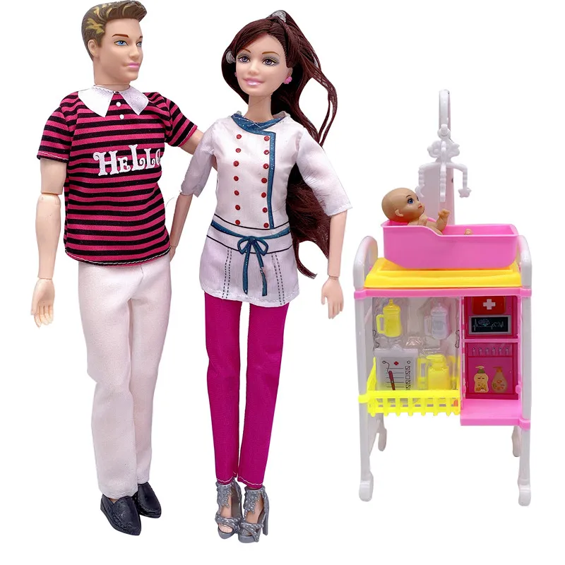2020 11.5-inch activity multi-joint fashion cute Barbies doll accessories + medical tool rack toy set children's educational toy
2020 11.5-inch activity multi-joint fashion cute Barbies doll accessories + medical tool rack toy set children's educational toy