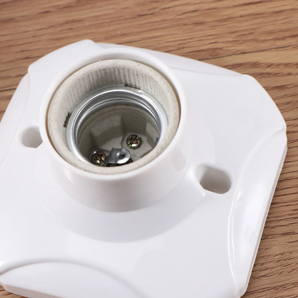 4pcs 250V 6A Square E27 Screw Lamp Holder Pottery and Porcelain Flat Bottom Light Bases
4pcs 250V 6A Square E27 Screw Lamp Holder Pottery and Porcelain Flat Bottom Light Bases
