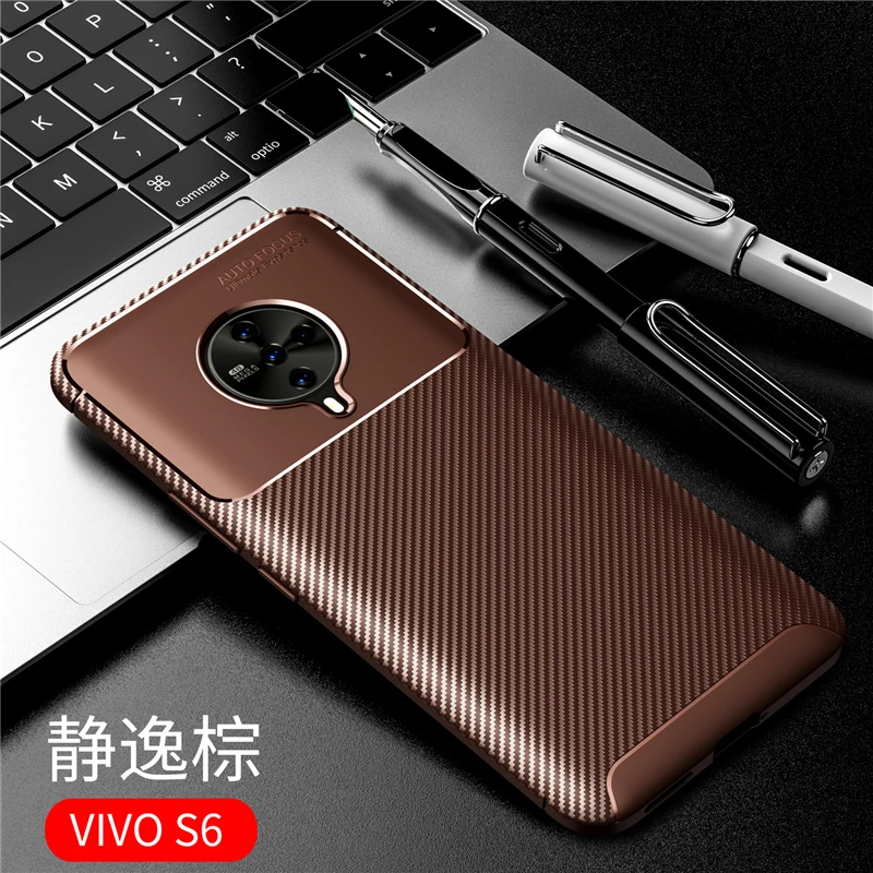 Case For VIVO S6 Case Fundas Fiber TPU Rubber Silicone Protective Soft Shell Back Case For VIVO S6 Cover For VIVO S6
Case For VIVO S6 Case Fundas Fiber TPU Rubber Silicone Protective Soft Shell Back Case For VIVO S6 Cover For VIVO S6