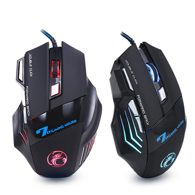 Ergonomic Wired Gaming Mouse LED 5500 DPI USB Computer Mouse Gamer RGB Mice X7 Silent Mause With Backlight Cable For PC Laptop 
Ergonomic Wired Gaming Mouse LED 5500 DPI USB Computer Mouse Gamer RGB Mice X7 Silent Mause With Backlight Cable For PC Laptop
