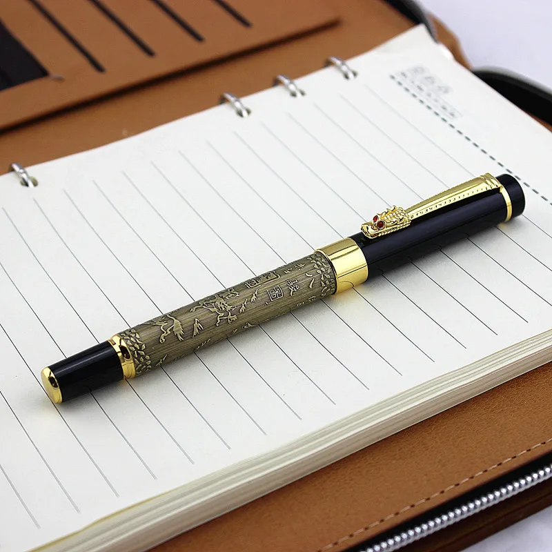 Luxury Fountain Pen Matte Medium Ink Pen Fountain Pens High Quality Dolma Kalem School Office Name Gift Stationery
Luxury Fountain Pen Matte Medium Ink Pen Fountain Pens High Quality Dolma Kalem School Office Name Gift Stationery