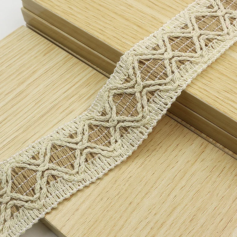 10 Yards Hollow Jute Lace Vintage Wedding Accessories Lace DIY Weddings Party Handcrafted Embroidered Sewing Craft Accessories
10 Yards Hollow Jute Lace Vintage Wedding Accessories Lace DIY Weddings Party Handcrafted Embroidered Sewing Craft Accessories