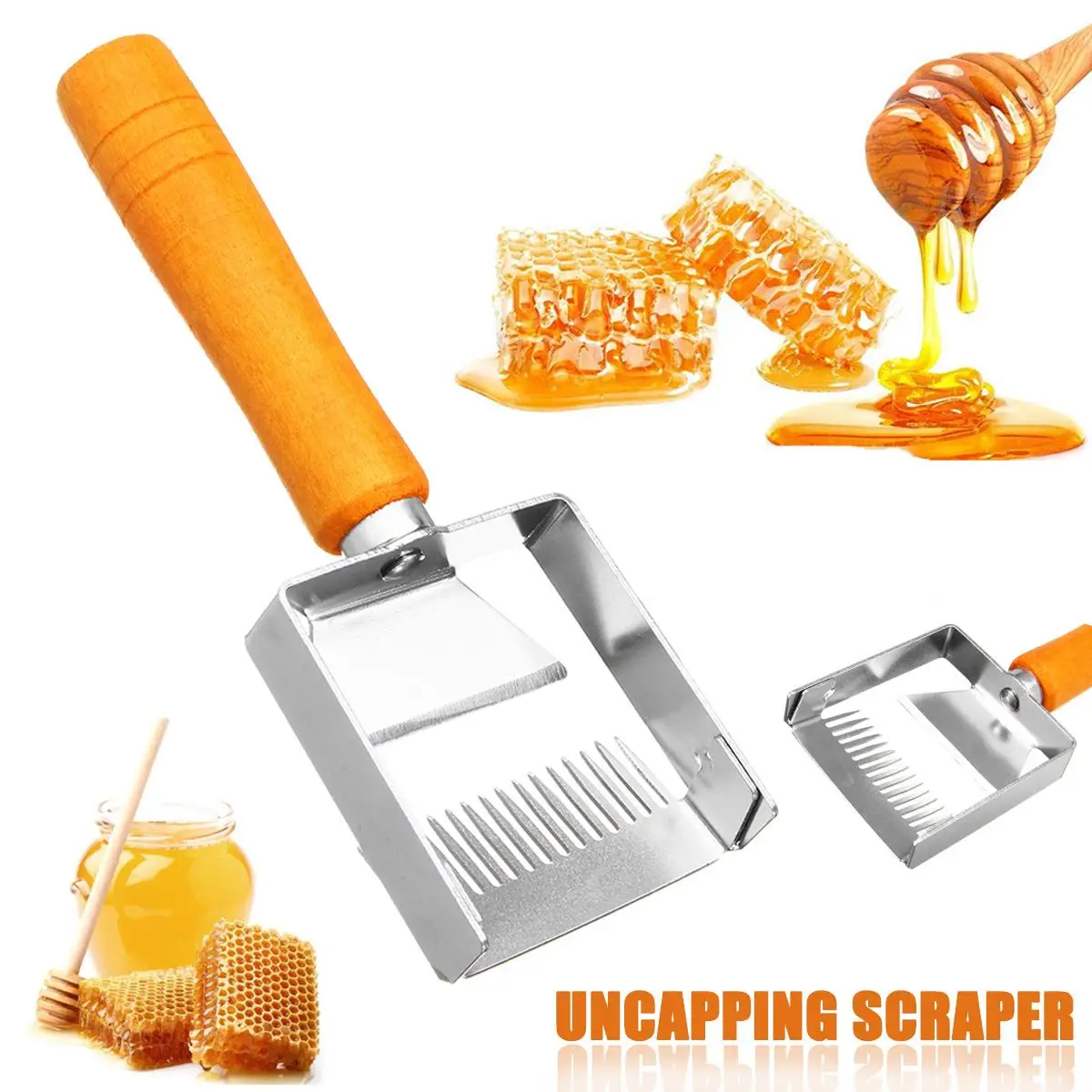 Пчеловодства инструменты и оборудование вилка для меда Инструменты для пчеловодства для распечатывания сотов скребок для распечатывания ...
Пчеловодства инструменты и оборудование вилка для меда Инструменты для пчеловодства для распечатывания сотов скребок для распечатывания ...