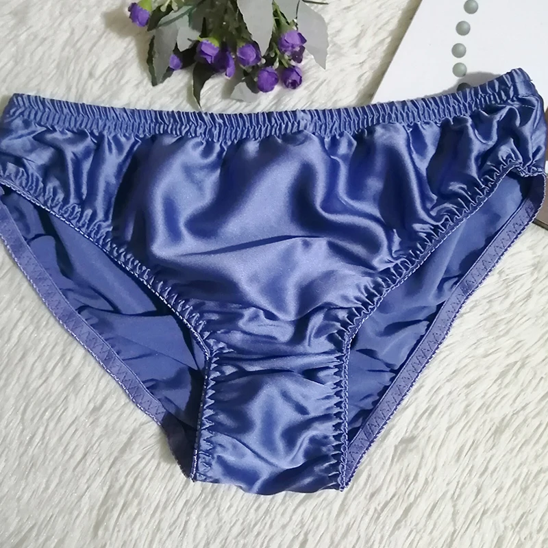 Women Silk Satin Panties Soft Comfortable Sexy Underwear Solid Satin Lingerie Female Briefs L-2XL
Women Silk Satin Panties Soft Comfortable Sexy Underwear Solid Satin Lingerie Female Briefs L-2XL