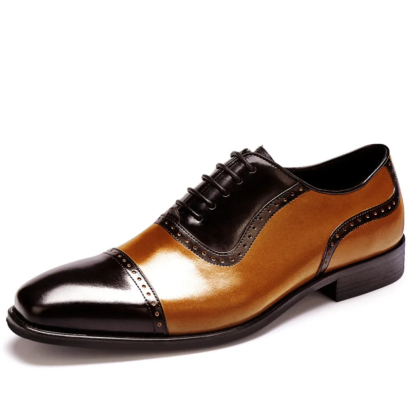 100% Genuine Cow Leather Brogue Shoes Mens Wedding Dress Shoes Vintage Handmade Oxford Shoes For Men EU Size 38-46
100% Genuine Cow Leather Brogue Shoes Mens Wedding Dress Shoes Vintage Handmade Oxford Shoes For Men EU Size 38-46