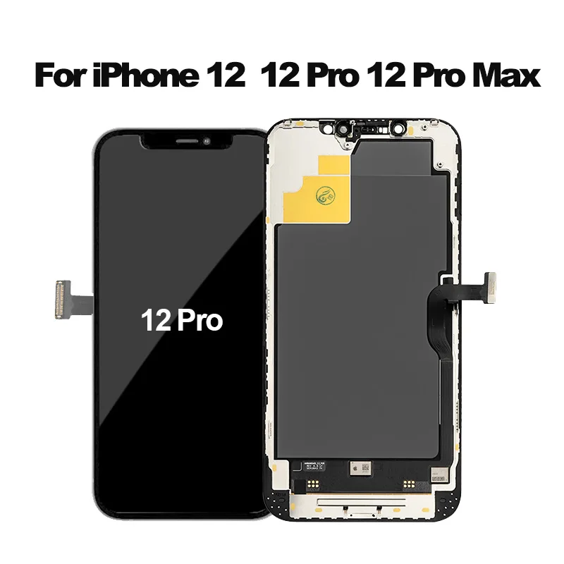 

OEM OLED JK RJ incell Display For iPhone X XS XR Max 11 11Pro 12 Pro Max 12 LCD Touch Screen Replacement Original No Dead Pixel