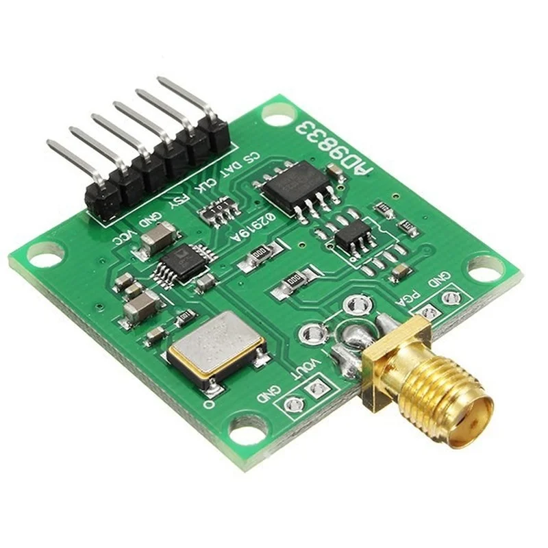 AD9833 DDS Signal Generator Module DC 0-12.5MHZ SPI Square Triangle Sine Wave Serial Interface Programmable Frequency and Phase
AD9833 DDS Signal Generator Module DC 0-12.5MHZ SPI Square Triangle Sine Wave Serial Interface Programmable Frequency and Phase