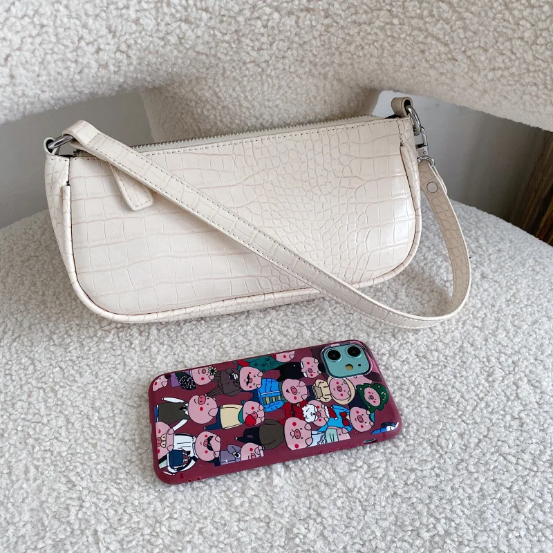 Stone Pattern PU Leather Shoulder Bags For Women 2020 Solid Color Lady Handbags and Purses Female Small Clutch Travel Handbag
Stone Pattern PU Leather Shoulder Bags For Women 2020 Solid Color Lady Handbags and Purses Female Small Clutch Travel Handbag