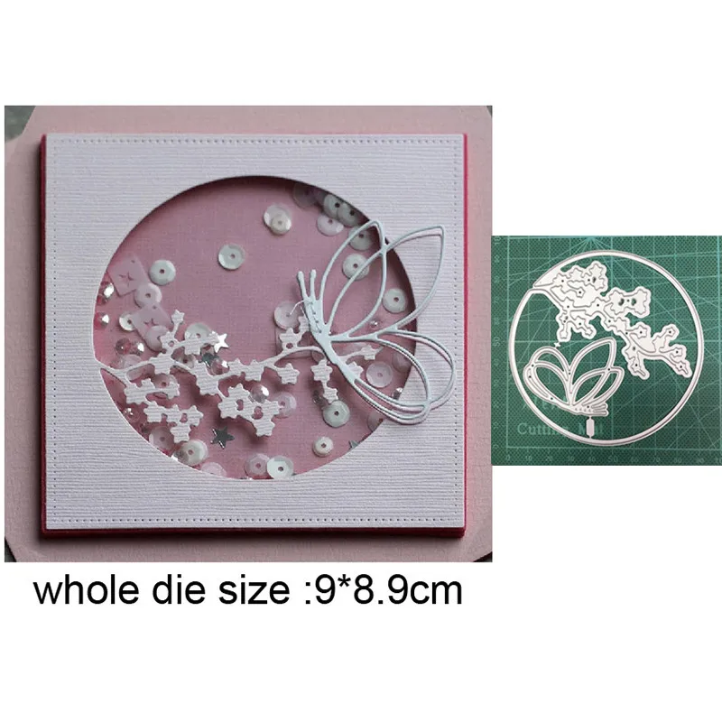 Craft dies flower wreath metal cutting dies cut die decoration Scrapbook dies craft paper knife mould blade punch stencils dies
Craft dies flower wreath metal cutting dies cut die decoration Scrapbook dies craft paper knife mould blade punch stencils dies