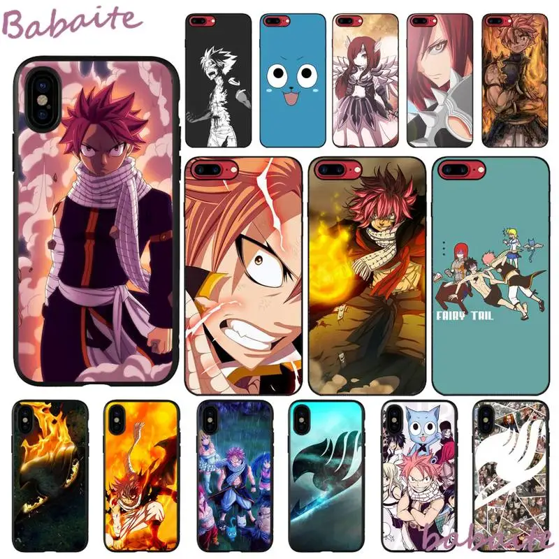 Babaite Fairy Tail Phone Case shell cute For iPhone 6 6S Plus case for iPhoneX XS MAX SE XR 12 Pro max
Babaite Fairy Tail Phone Case shell cute For iPhone 6 6S Plus case for iPhoneX XS MAX SE XR 12 Pro max