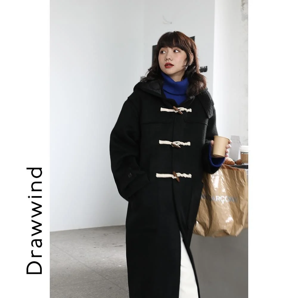 Black Fashion Windbreaker Autumn Vintage Female Coats Trench Women Tops Jackets Winter Cape Coat Outwear Mulheres Cloak
Black Fashion Windbreaker Autumn Vintage Female Coats Trench Women Tops Jackets Winter Cape Coat Outwear Mulheres Cloak