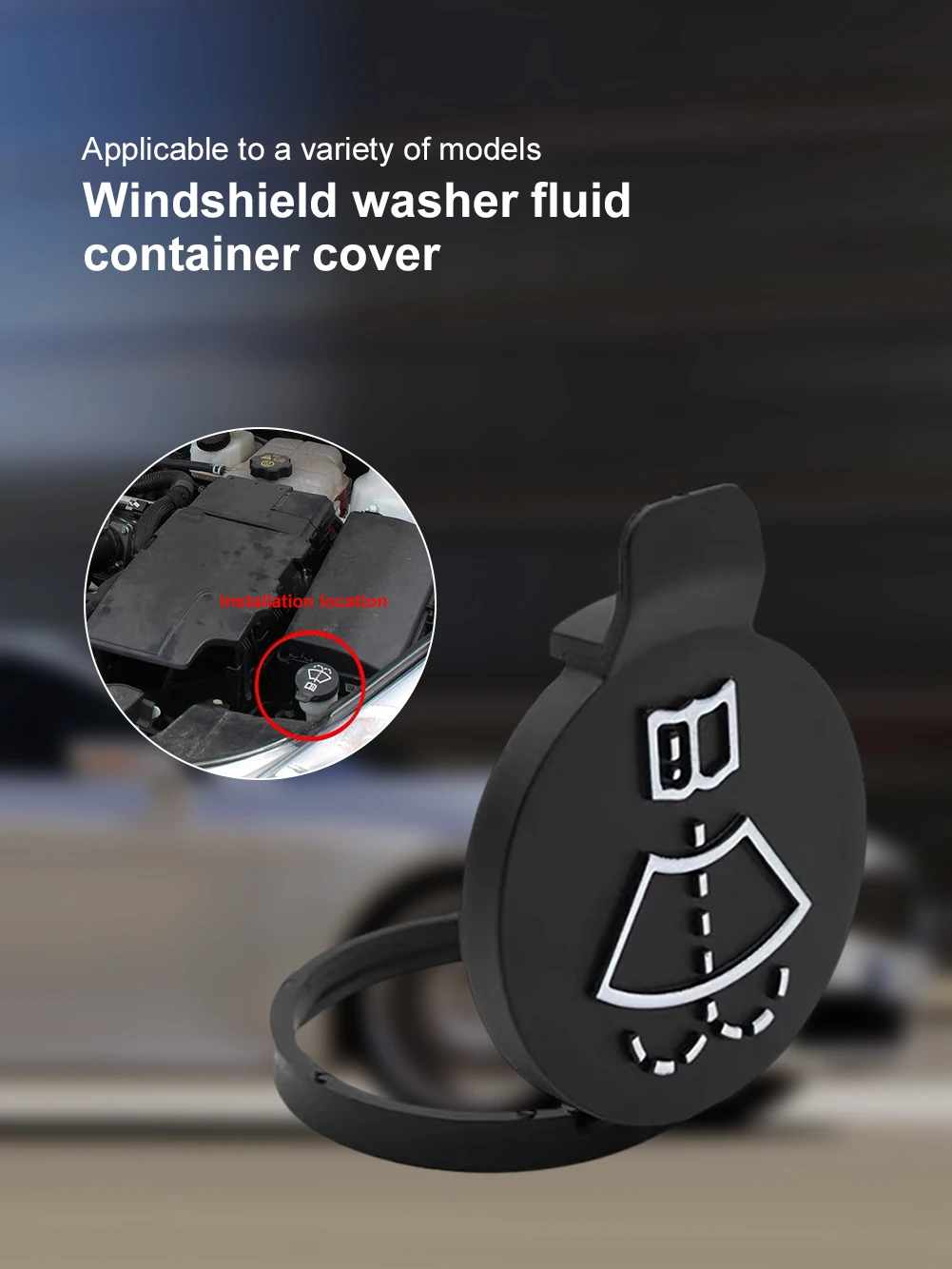 Wholesale Car Windshield Washer Fluid Reservior Cap Cleaning Fluid Storage Tank Cap for Buick Cadillac Chevrolet Accessories
Wholesale Car Windshield Washer Fluid Reservior Cap Cleaning Fluid Storage Tank Cap for Buick Cadillac Chevrolet Accessories