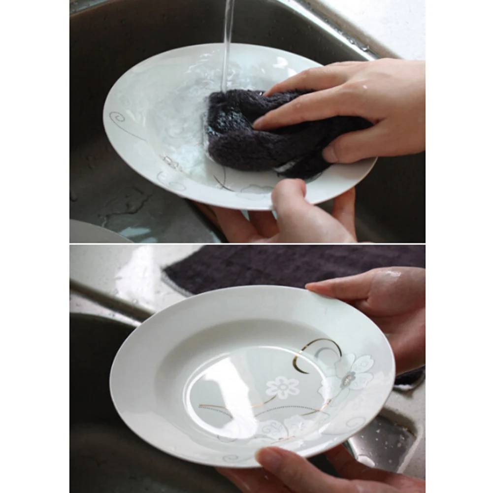 1PCS Dish Towel Bamboo Fiber Dishcloth Wash Cloth Hand Towel Kitchen Home Washing Dish Cloth (Random Color)
1PCS Dish Towel Bamboo Fiber Dishcloth Wash Cloth Hand Towel Kitchen Home Washing Dish Cloth (Random Color)