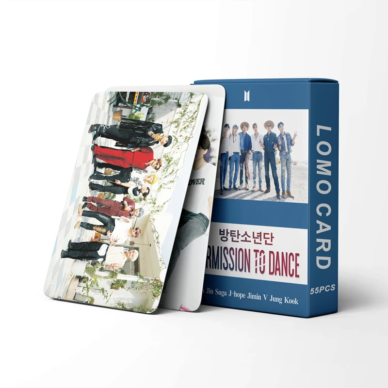 Wholesale Kpop Lomo Card Idol 55pcs/box Weverse Magazine Bangtan Boys Permission To Dance Photo Card Photo Print Cards Gift
Wholesale Kpop Lomo Card Idol 55pcs/box Weverse Magazine Bangtan Boys Permission To Dance Photo Card Photo Print Cards Gift