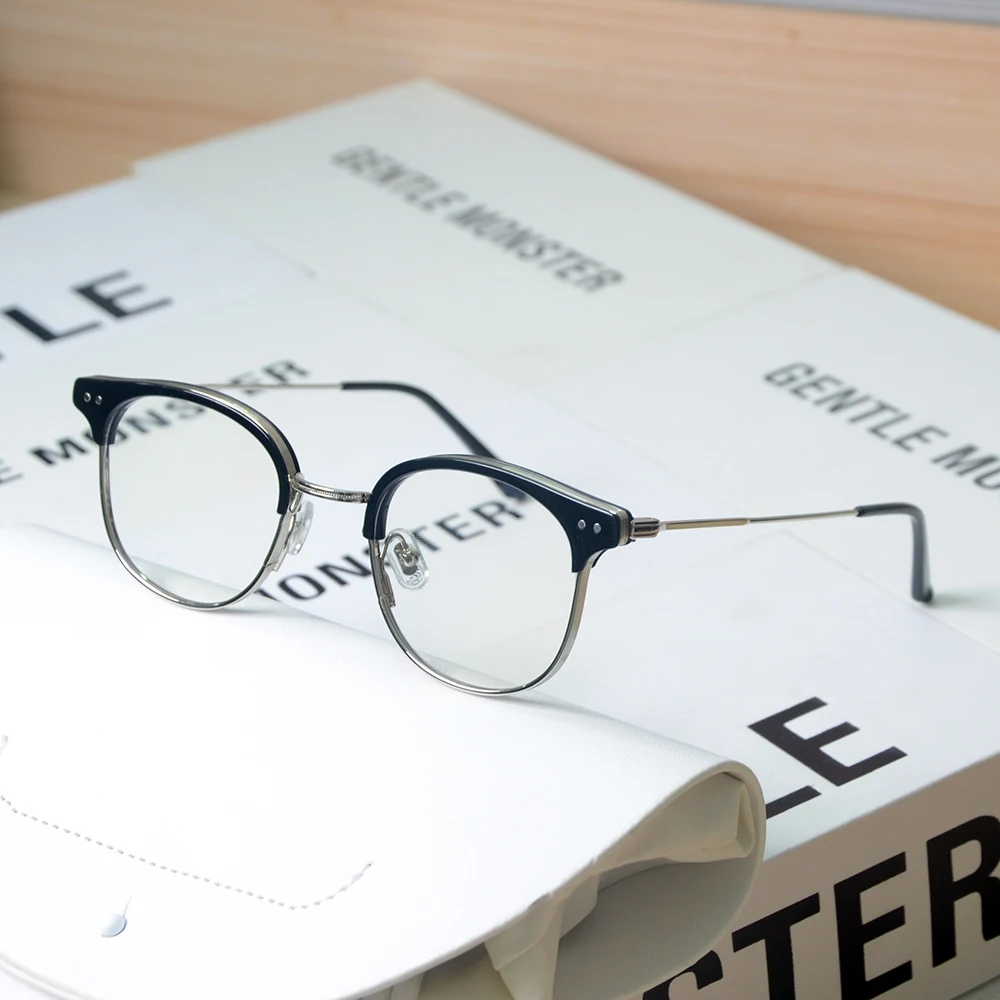 Korean brand Eyeglasses frames women men GENTLE Alio Women Men Eyewear Frames For Reading glasses Myopia Prescription lens
Korean brand Eyeglasses frames women men GENTLE Alio Women Men Eyewear Frames For Reading glasses Myopia Prescription lens