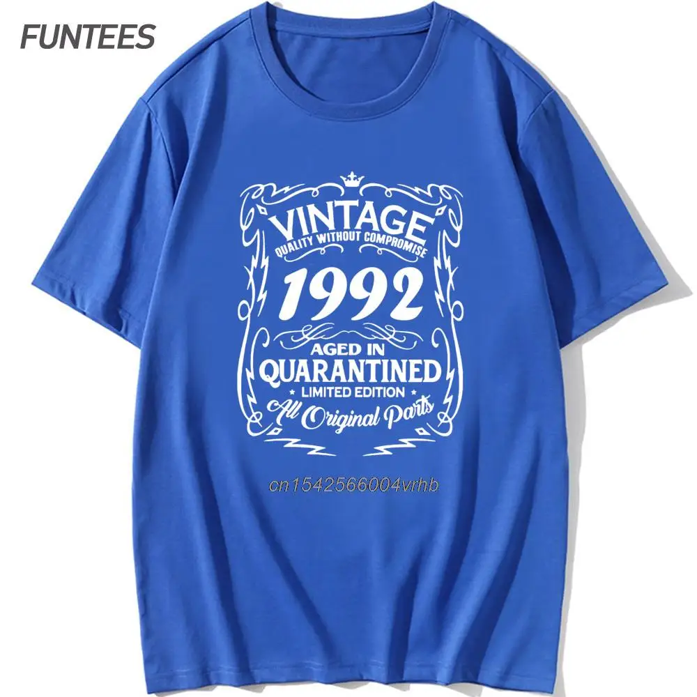 Made In 1992 Novelty Print T Shirts Male 100% Cotton Summer Short Sleeve Birthday Gift Tshirt Tops Funny Anniversary Man T-shirt
Made In 1992 Novelty Print T Shirts Male 100% Cotton Summer Short Sleeve Birthday Gift Tshirt Tops Funny Anniversary Man T-shirt