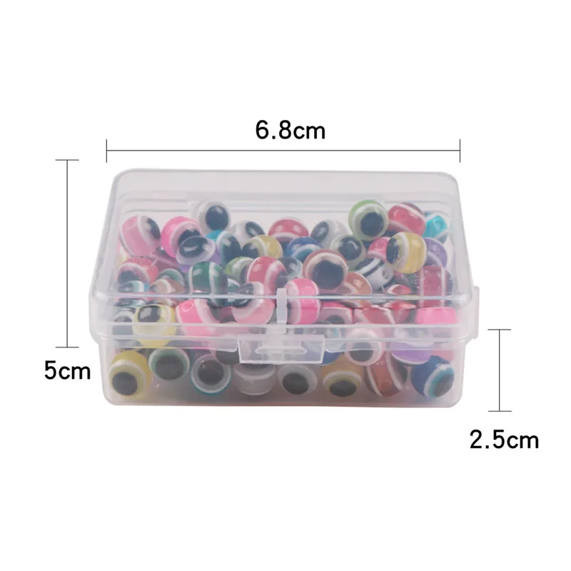 100pcs/box Luya fish eye beads 5mm 6mm 8mm Texas inverted fishing set, fish eye block beads, fishing gear mixed color
100pcs/box Luya fish eye beads 5mm 6mm 8mm Texas inverted fishing set, fish eye block beads, fishing gear mixed color