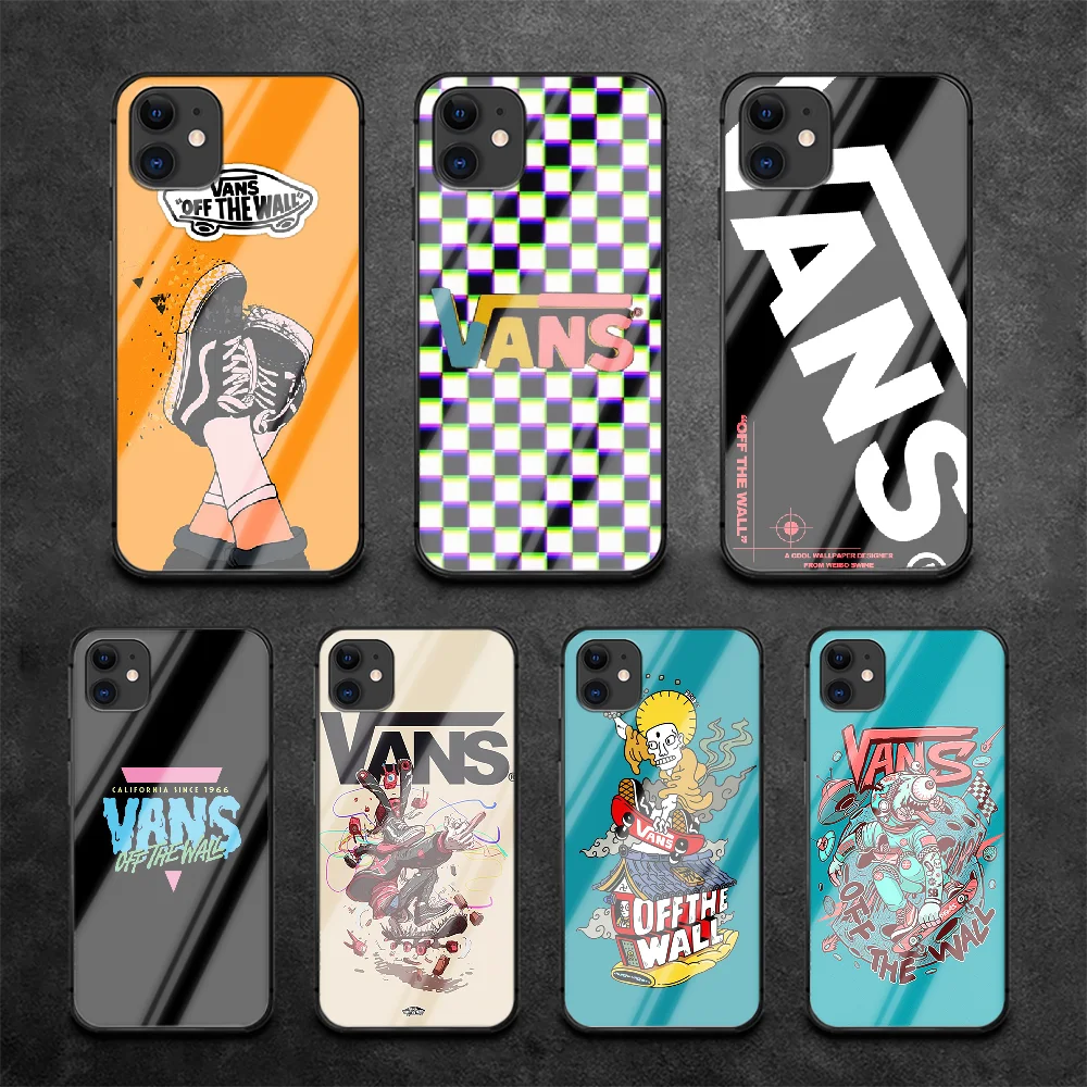 Creativity Vanss Phone Tempered Glass Case Cover For IPhone 6 6S 7 8 11 12 X Xr Xs Se 2020 Pro Max Plus Mini Black Fashion Cover
Creativity Vanss Phone Tempered Glass Case Cover For IPhone 6 6S 7 8 11 12 X Xr Xs Se 2020 Pro Max Plus Mini Black Fashion Cover