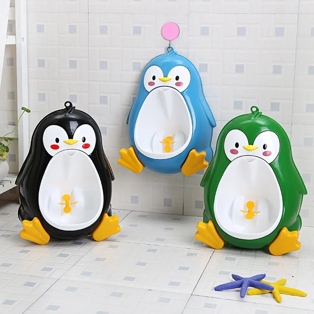 Cute Kids Urinal for 8M to 6Y Boys Baby Potty Penguin Children's Toilet Training Urinal-boy Stand Hook Pee Trainers Pots Penico
Cute Kids Urinal for 8M to 6Y Boys Baby Potty Penguin Children's Toilet Training Urinal-boy Stand Hook Pee Trainers Pots Penico