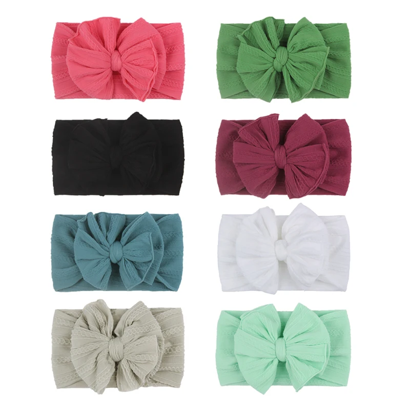 Baby Headwear Bowknot Elastic HeadBands Solid Color Wide Turban Twist Knitted Children Princess Kids Hair Accessories Christmas
Baby Headwear Bowknot Elastic HeadBands Solid Color Wide Turban Twist Knitted Children Princess Kids Hair Accessories Christmas