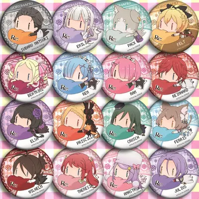 Anime Life in a DIfferent World from zero Cosplay Badge Cartoon Brooch Pins Collection Bags Badges For Backpacks Button gifts 
Anime Life in a DIfferent World from zero Cosplay Badge Cartoon Brooch Pins Collection Bags Badges For Backpacks Button gifts