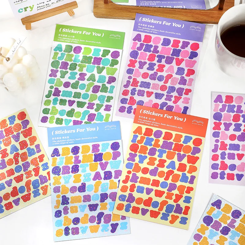 1 Sheet Colored Glitter Sparkle Cute Alphabet Letter Decorative Stickers for DIY Crafts Scrapbooking Photo Album Journal
1 Sheet Colored Glitter Sparkle Cute Alphabet Letter Decorative Stickers for DIY Crafts Scrapbooking Photo Album Journal