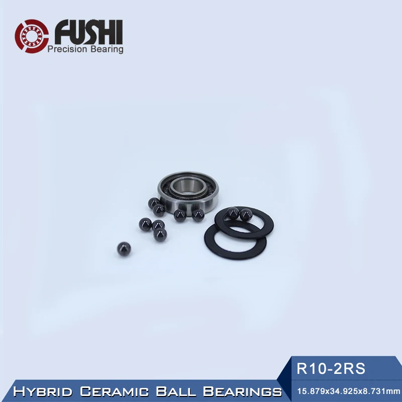 R10 Hybrid Ceramic Bearing 15.875*34.925*8.731 mm ( 1 PC) Industry Motor Spindle R10HC Hybrids Si3N4 Ball Bearings 3NC R10RS
R10 Hybrid Ceramic Bearing 15.875*34.925*8.731 mm ( 1 PC) Industry Motor Spindle R10HC Hybrids Si3N4 Ball Bearings 3NC R10RS