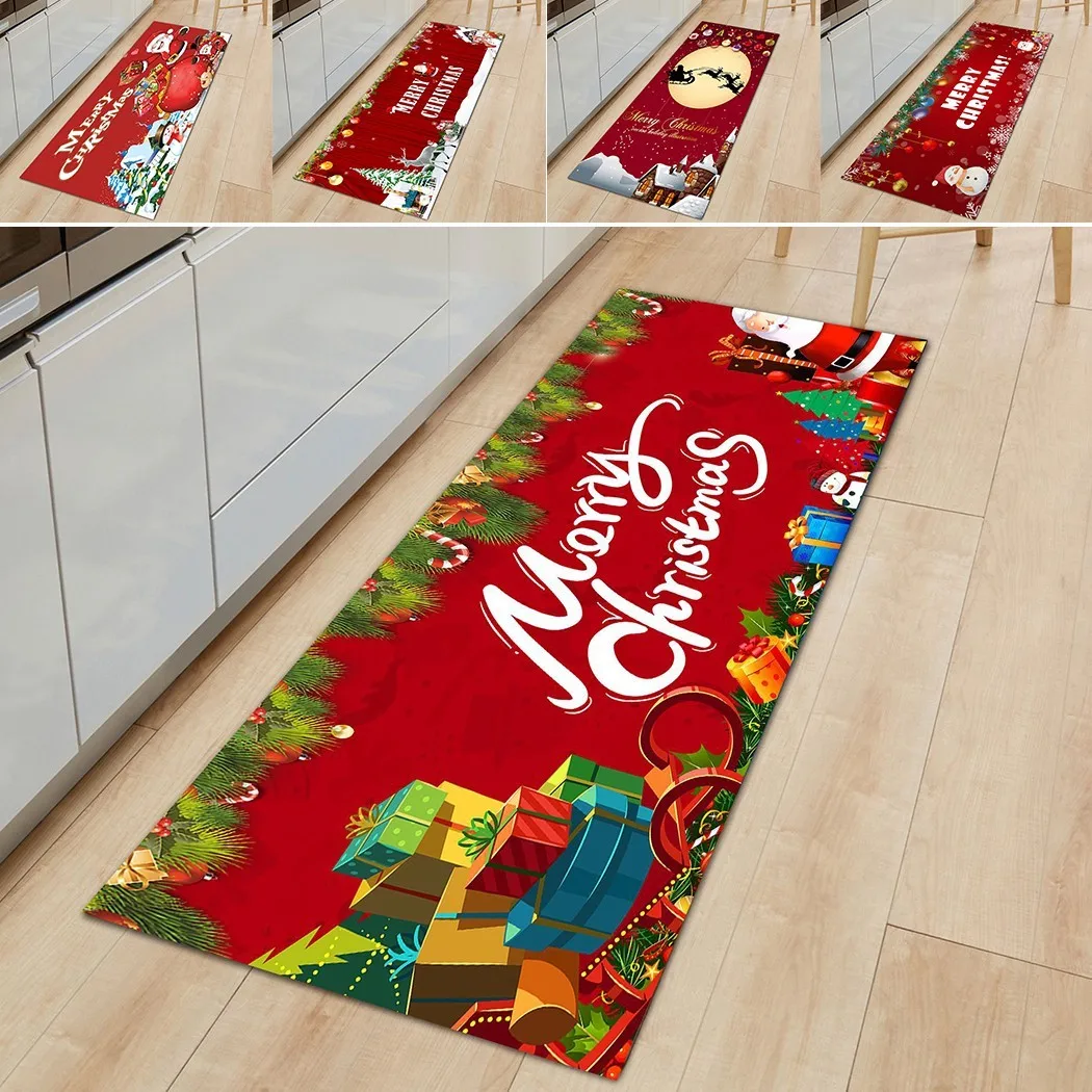 New Christmas Carpet Xmas Santa Claus Digital Printed Anti-Slip Room Carpet Washable Bathroom Kitchen Home Decorative Rug
New Christmas Carpet Xmas Santa Claus Digital Printed Anti-Slip Room Carpet Washable Bathroom Kitchen Home Decorative Rug