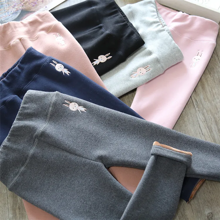 Autumn Winter Girls Thicken Warm Fleece Leggings Cartoon Rabbit Kids Skinny Pants casual Elastic Waist Children Leggings 12M-6T
Autumn Winter Girls Thicken Warm Fleece Leggings Cartoon Rabbit Kids Skinny Pants casual Elastic Waist Children Leggings 12M-6T