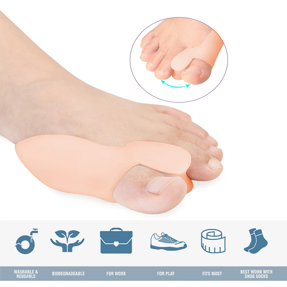 Pexmen 8 шт. гелевый разделитель для пальцев ног для облегчения боли при вальгусной деформации выпрямитель ортопедический протектор противомо...
Pexmen 8 шт. гелевый разделитель для пальцев ног для облегчения боли при вальгусной деформации выпрямитель ортопедический протектор противомо...