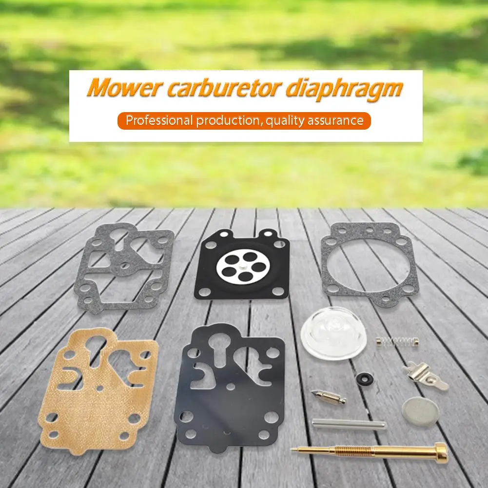 Carburetor Diaphragm Grass Trimmer Gaskets Carburetor Diaphragm Set Accessories Repair Kit for Carb GX135 139 26CC 33CC 43CC 52C
Carburetor Diaphragm Grass Trimmer Gaskets Carburetor Diaphragm Set Accessories Repair Kit for Carb GX135 139 26CC 33CC 43CC 52C