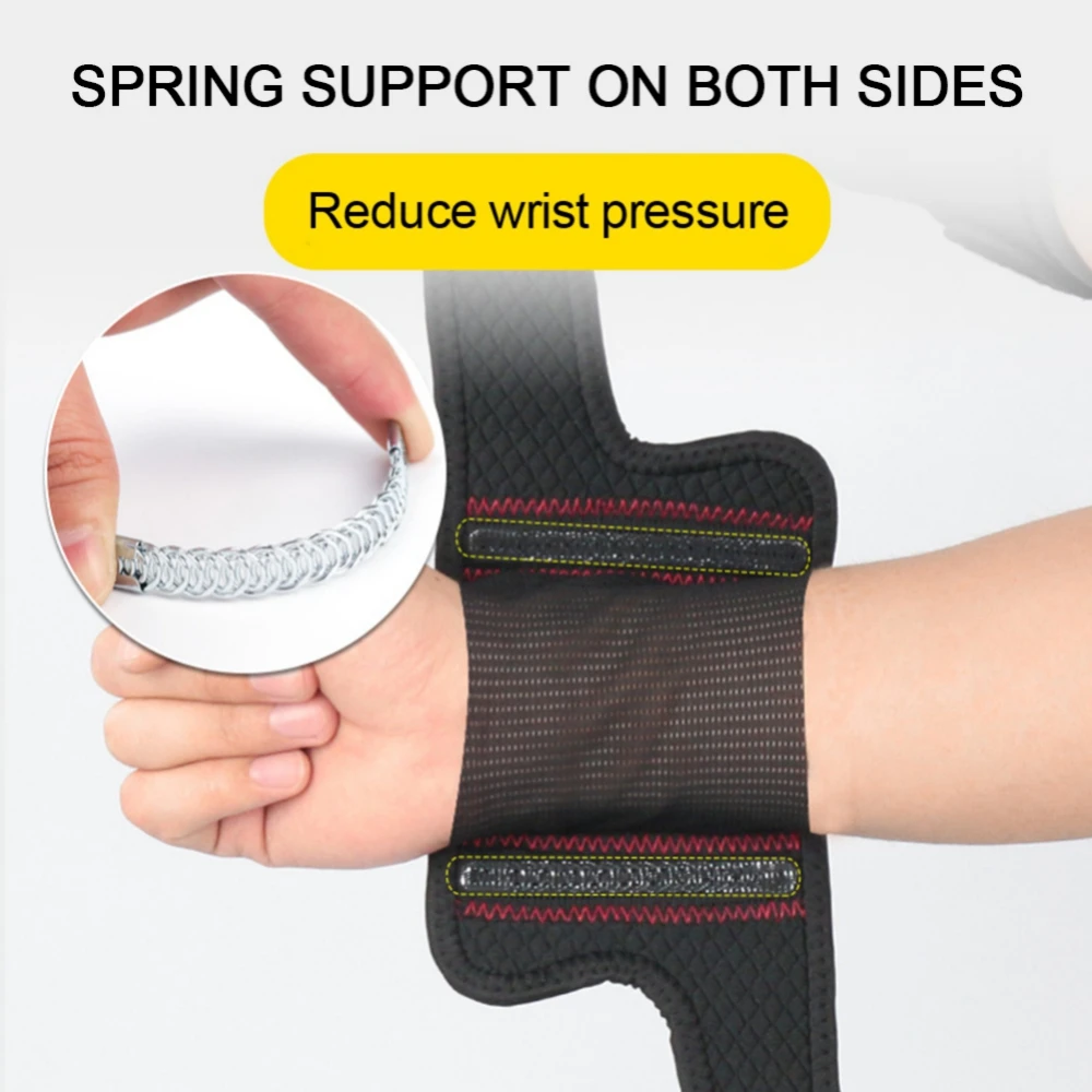 1PC Adjustable Wristbands Aluminum Spring Compression Wrist Support Bracers Sport Basketball Carpal
1PC Adjustable Wristbands Aluminum Spring Compression Wrist Support Bracers Sport Basketball Carpal