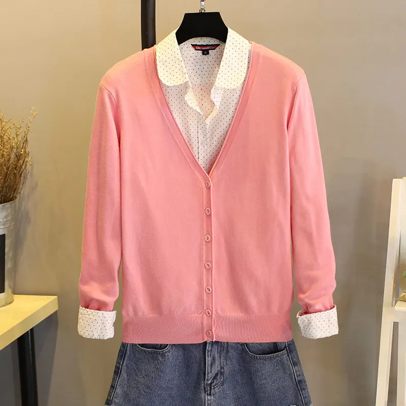 Plus Size M-4 XL Women's Cardigan Sweater Soft Knitted Outwear Coat V Neck Open Cardigans Casual Female Sweater Tops
Plus Size M-4 XL Women's Cardigan Sweater Soft Knitted Outwear Coat V Neck Open Cardigans Casual Female Sweater Tops