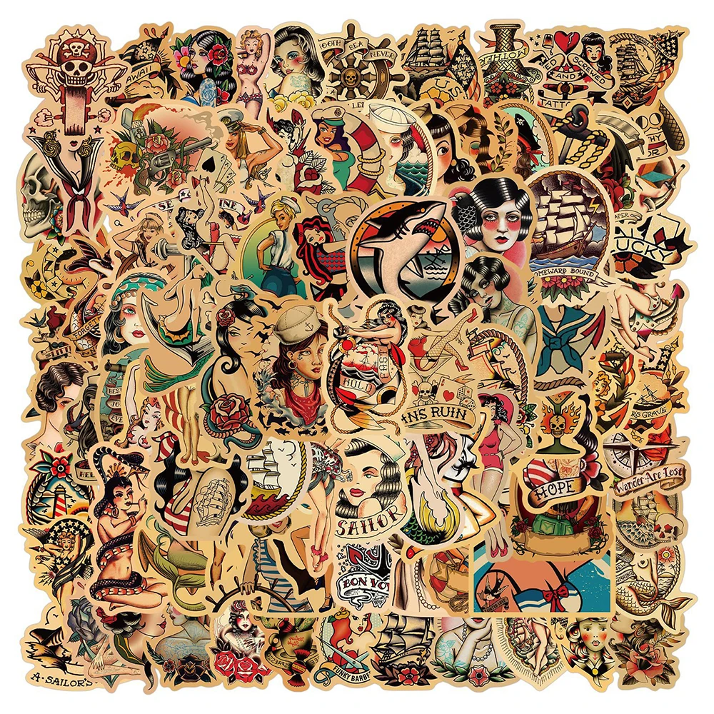 10/50/100PCS Classic Retro Sexy Girl Graffiti Stickers Skateboard Luggage Laptop Guitar Bike Phone Cool Sticker Decal Kid Toy
10/50/100PCS Classic Retro Sexy Girl Graffiti Stickers Skateboard Luggage Laptop Guitar Bike Phone Cool Sticker Decal Kid Toy