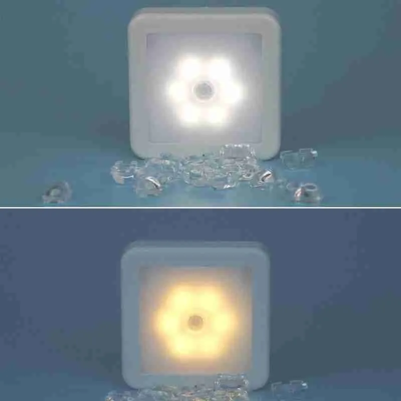 LED Night Light With Smart Motion Sensor Battery Suitable Bedside Bedroom Bathroom For Baby Lamp Corridor Toilet Kitchen
LED Night Light With Smart Motion Sensor Battery Suitable Bedside Bedroom Bathroom For Baby Lamp Corridor Toilet Kitchen