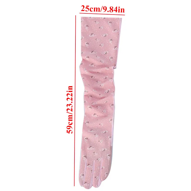 Women Driving Cycling Gloves Flower Print Knit Elastic Long Mesh Ultra-Thin Mittens Arm Summer UV Sunscreen Touch Screen Gloves
Women Driving Cycling Gloves Flower Print Knit Elastic Long Mesh Ultra-Thin Mittens Arm Summer UV Sunscreen Touch Screen Gloves