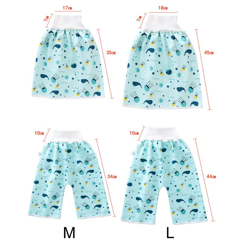 2pcs 2 in 1 Infant Training Pants Waterproof Baby Diaper Skirt Large Night Sleeping Bed Clothes Kids Nappy Leak-proof Potty
2pcs 2 in 1 Infant Training Pants Waterproof Baby Diaper Skirt Large Night Sleeping Bed Clothes Kids Nappy Leak-proof Potty