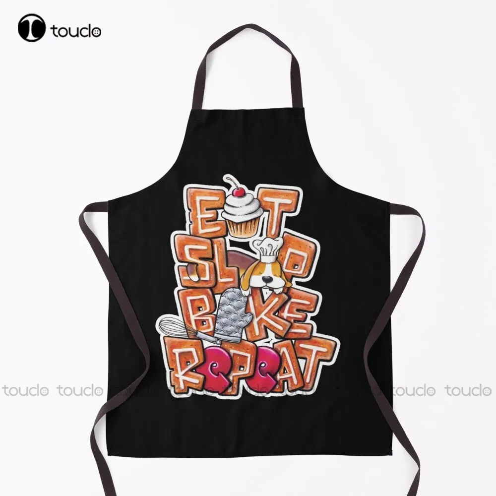 Eat Sleep Bake Repeat - Dog Apron Aprons For Women Men Unisex Adult Garden Kitchen Household Cleaning Custom Apron
Eat Sleep Bake Repeat - Dog Apron Aprons For Women Men Unisex Adult Garden Kitchen Household Cleaning Custom Apron