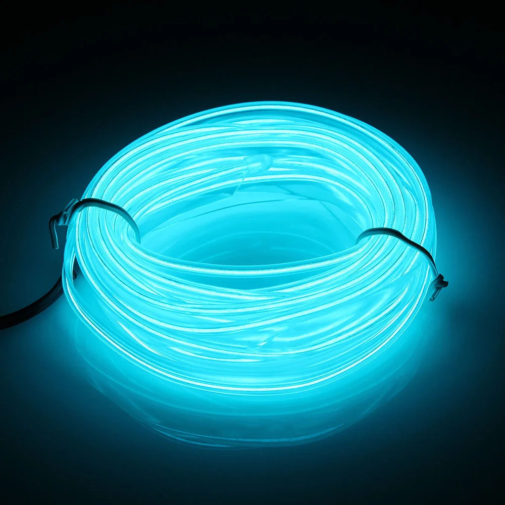 LED light bar USB Transparent Blue EL Wire String Strip Rope Tube Light Neon Light Car Interior Atmosphere Lamp Decorated Prop
LED light bar USB Transparent Blue EL Wire String Strip Rope Tube Light Neon Light Car Interior Atmosphere Lamp Decorated Prop