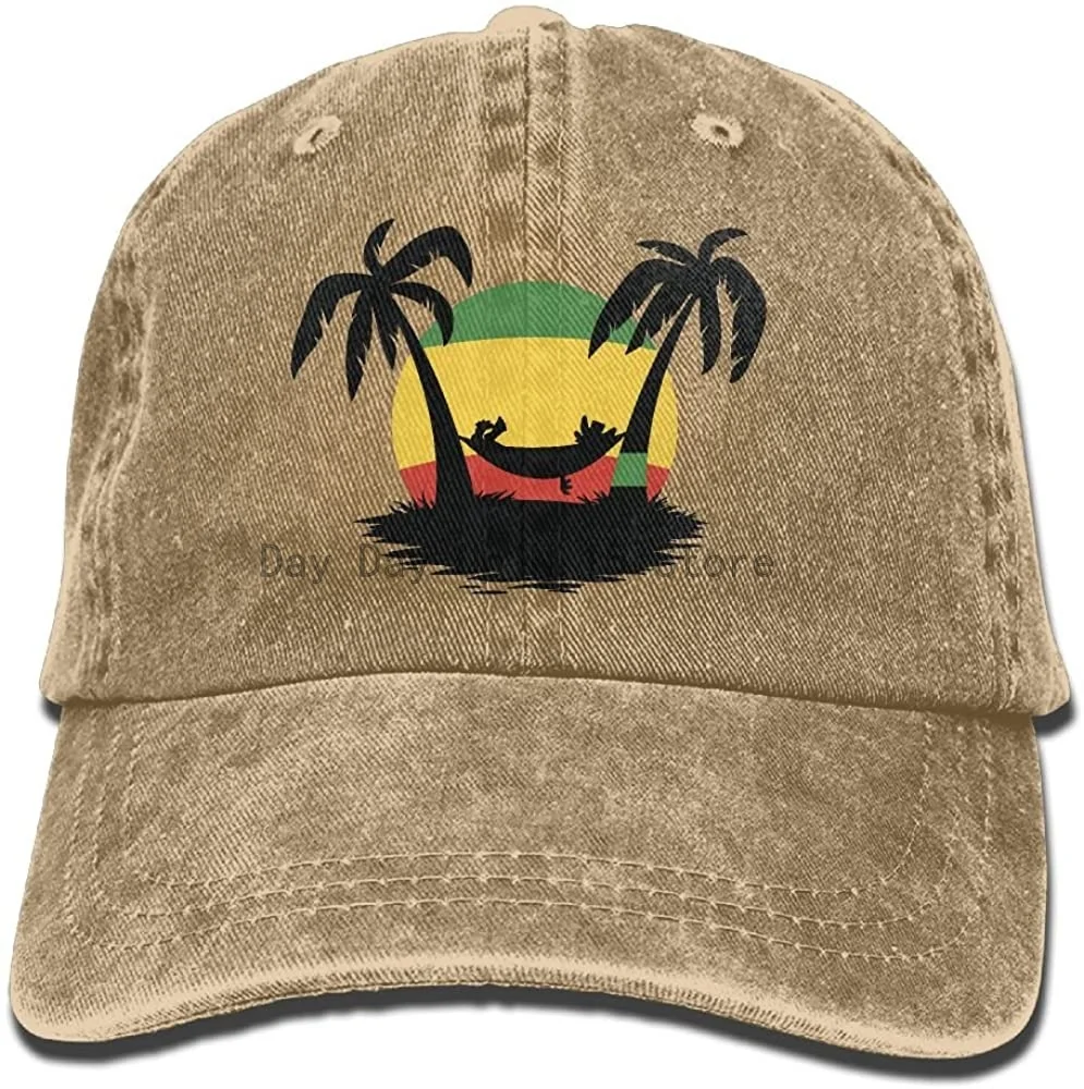 Бейсболка Jamaica Rasta флаг Пальма для мужчин и женщин мужские кепки гольфа низкий