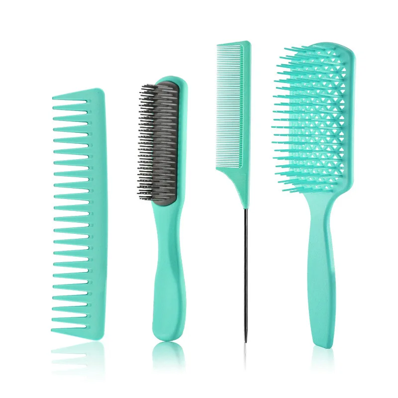 4Pcs/set Portable Plastic Hair Styling Comb Set New Hair Comb Brush Styling Hairdressing Messager Comb for Beauty Salon Tool
4Pcs/set Portable Plastic Hair Styling Comb Set New Hair Comb Brush Styling Hairdressing Messager Comb for Beauty Salon Tool