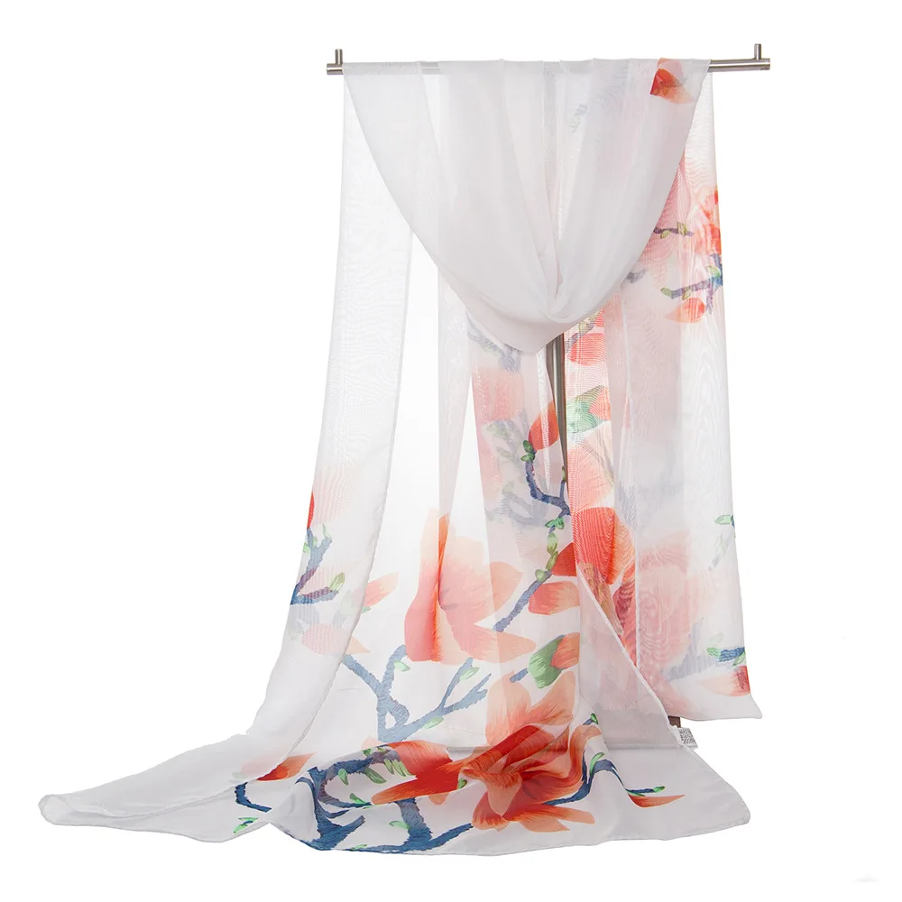 160*55cm New Fashion woman print chiffon scarf wild fashion shawl sunscreen Flower floral girl scarf scarves
160*55cm New Fashion woman print chiffon scarf wild fashion shawl sunscreen Flower floral girl scarf scarves