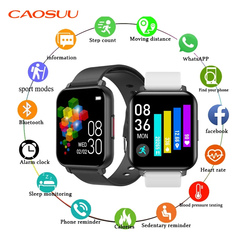 Hot sale new T82 smart watch full screen touch waterproof sports men's and women's watch heart rate detection smart bracelet
Hot sale new T82 smart watch full screen touch waterproof sports men's and women's watch heart rate detection smart bracelet