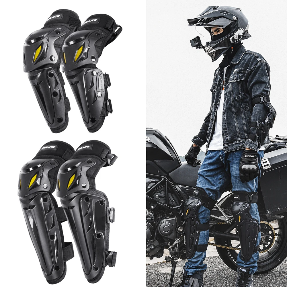 2/4pcs SULAITE Reflective Knee Elbow Combo Motorcycle Thickened Knee Pads Protective Gear Equipment Motocross All seasons Black
2/4pcs SULAITE Reflective Knee Elbow Combo Motorcycle Thickened Knee Pads Protective Gear Equipment Motocross All seasons Black